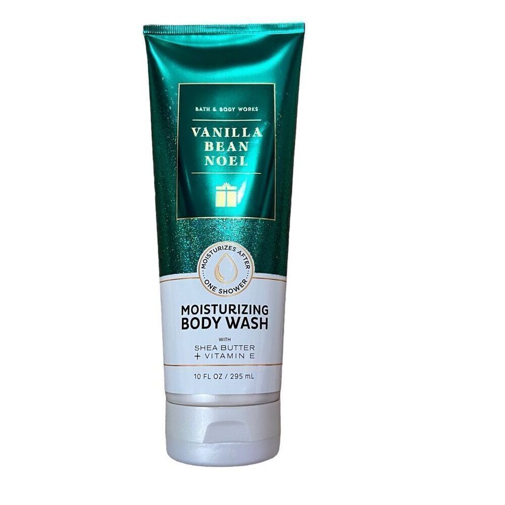 Bath and Body Works Vanilla Bean Noel Moisturizing Body Wash Brand New NWT